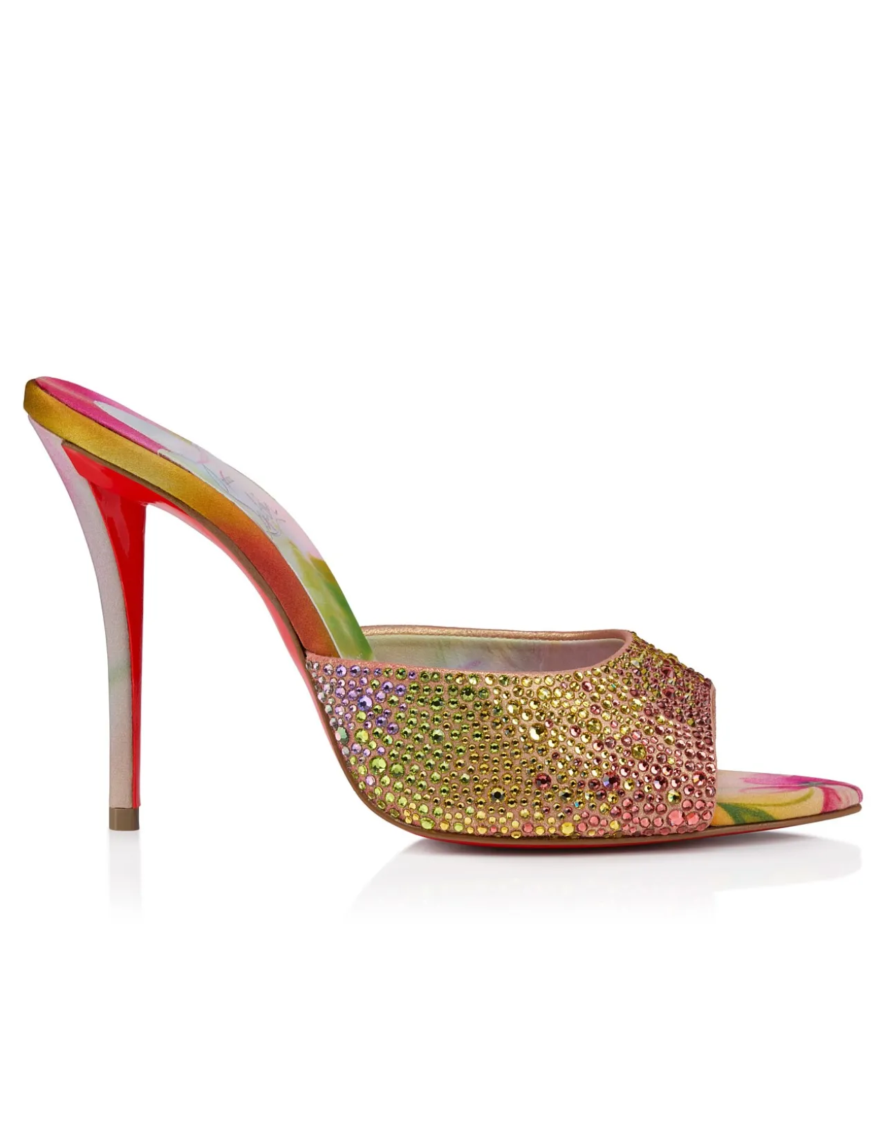 MISS Z MULE STRASS BOTANICA 100MM VERSION MULTI