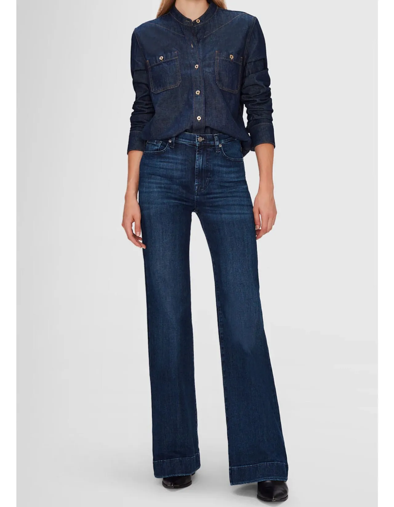Modern Dojo High Rise Flare Leg Jeans