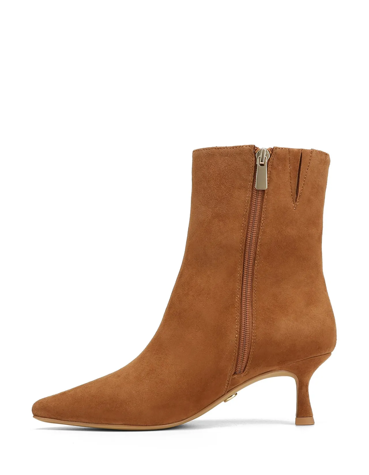 Morgan Nutmeg Suede Leather Ankle Boot
