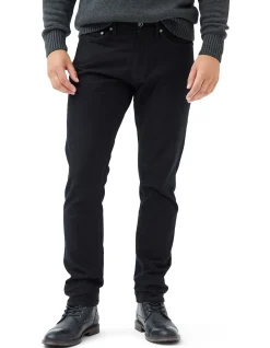 Motion 2 Straight Fit Onyx 76 cm Leg Jeans