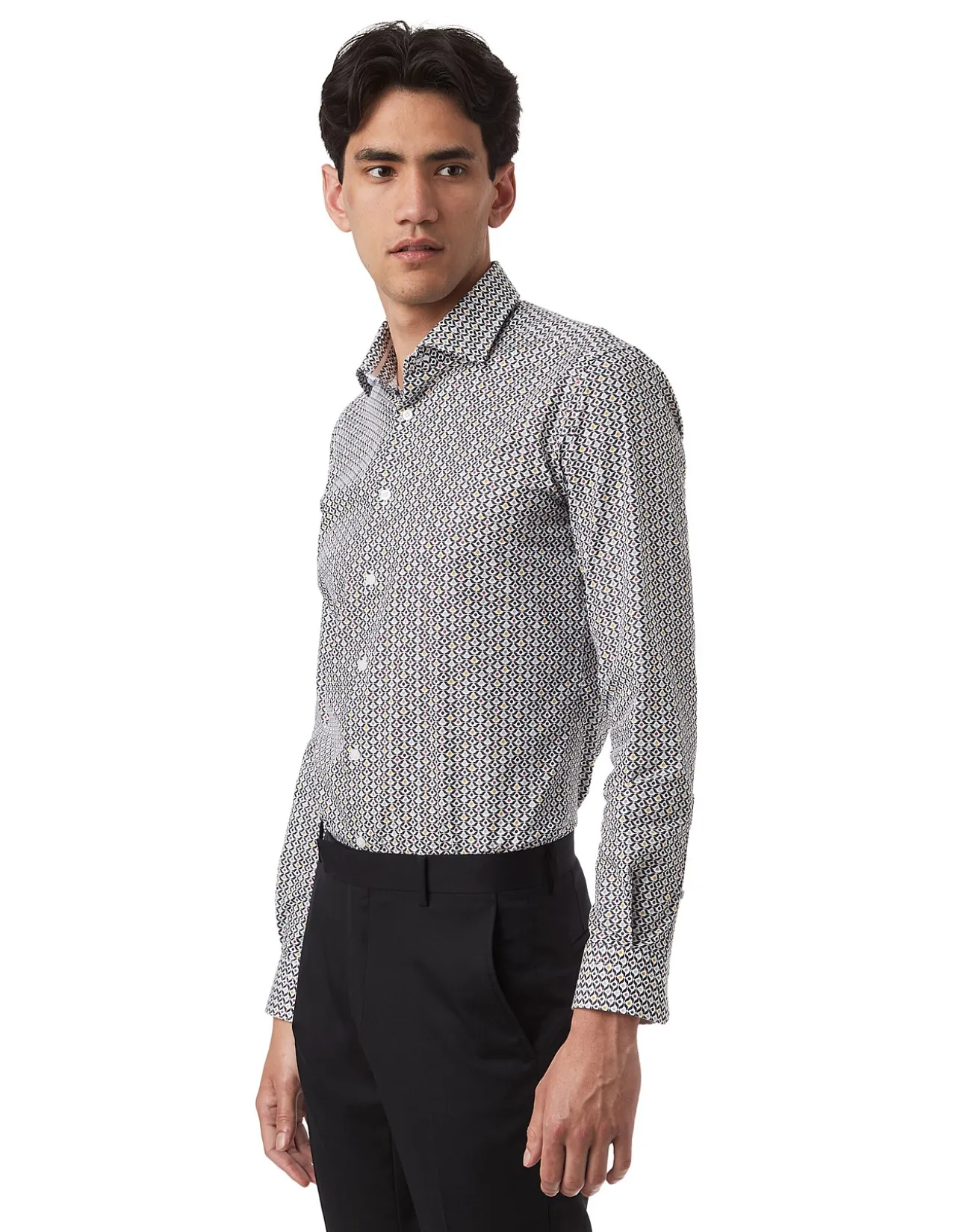 MOTION INKED FLORAL SHIRT