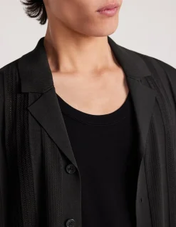 MULTI STITCH KNIT SHIRT