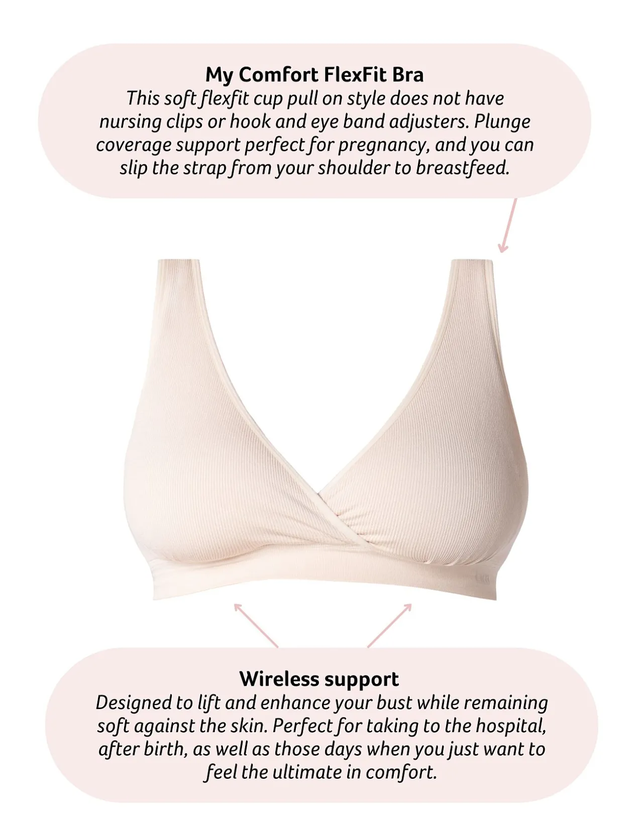 My Comfort Flexfit Wirefree Maternity Bra