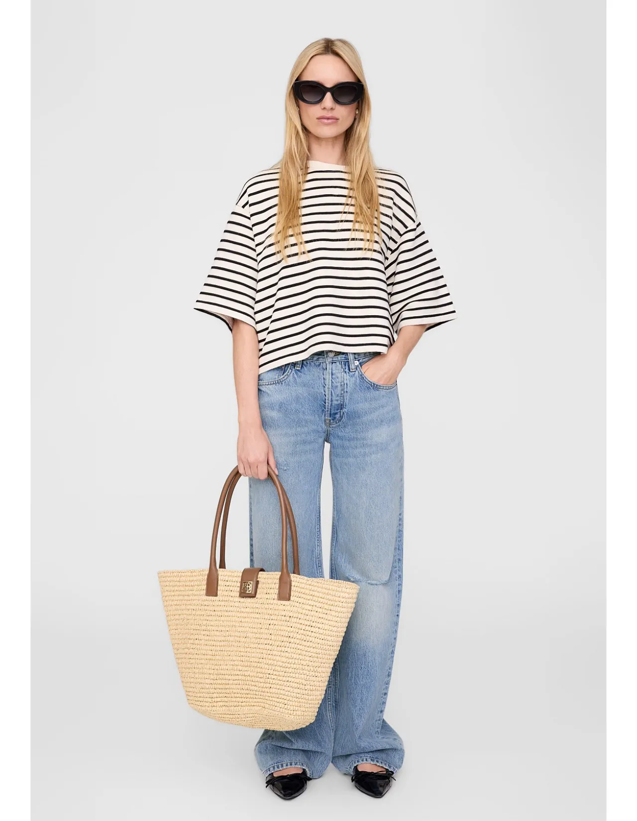 MYERS CROPPED TERRY TSHIRT