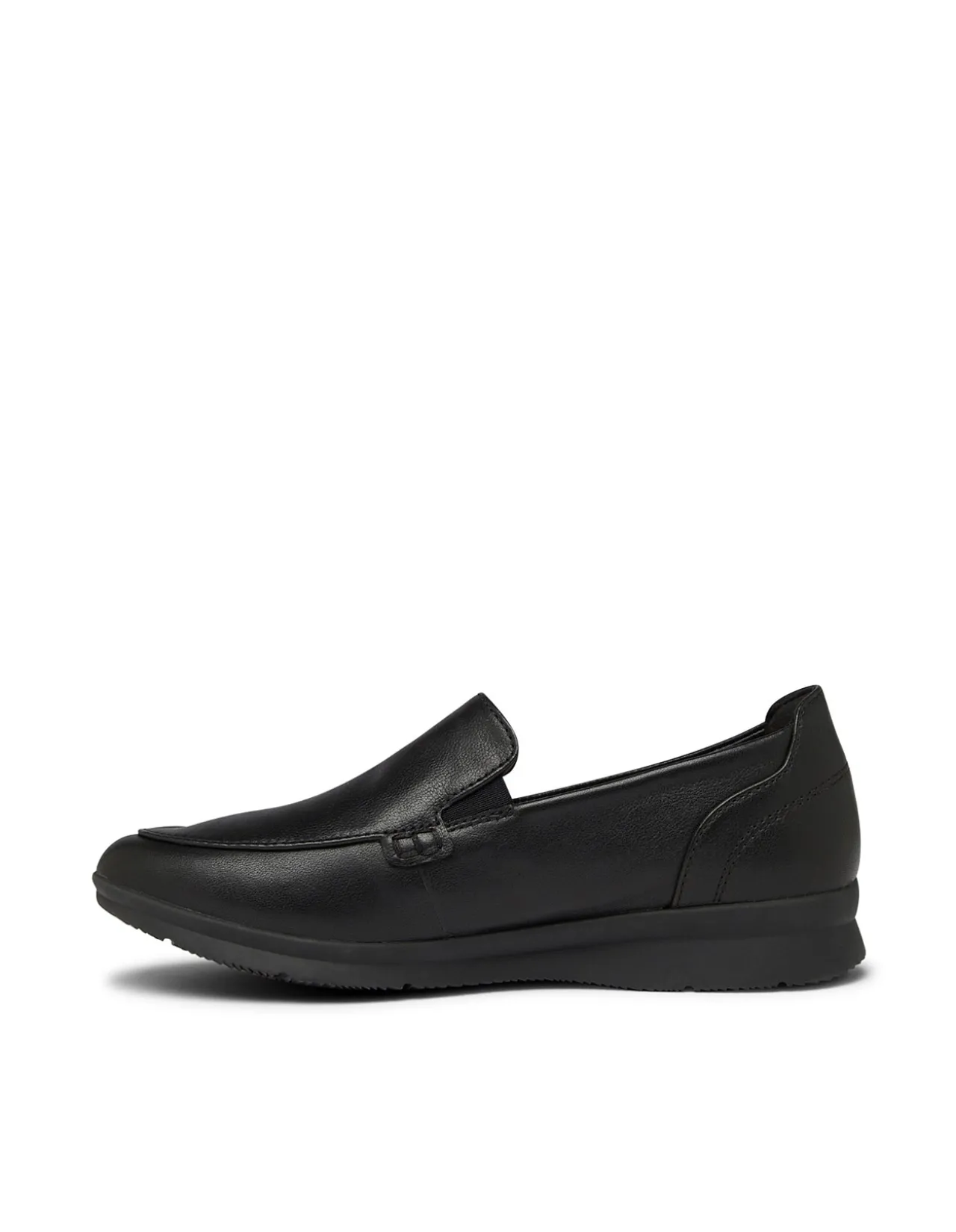 Nadia Plush Comfort Loafer Black