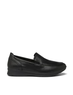Nadia Plush Comfort Loafer Black
