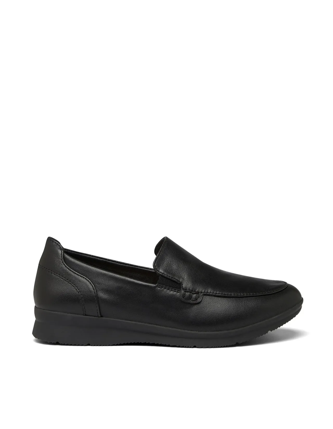 Nadia Plush Comfort Loafer Black