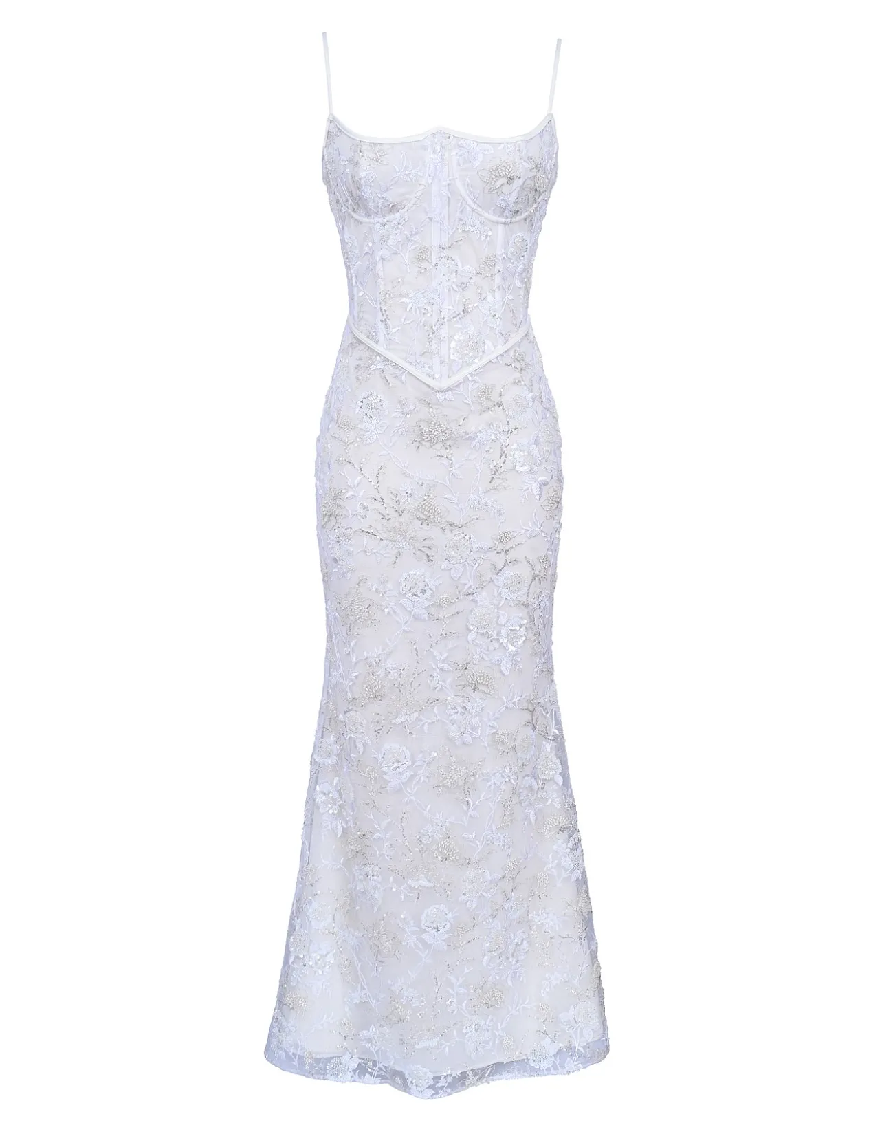NAIMA HAND BEADED MAXI DRESS