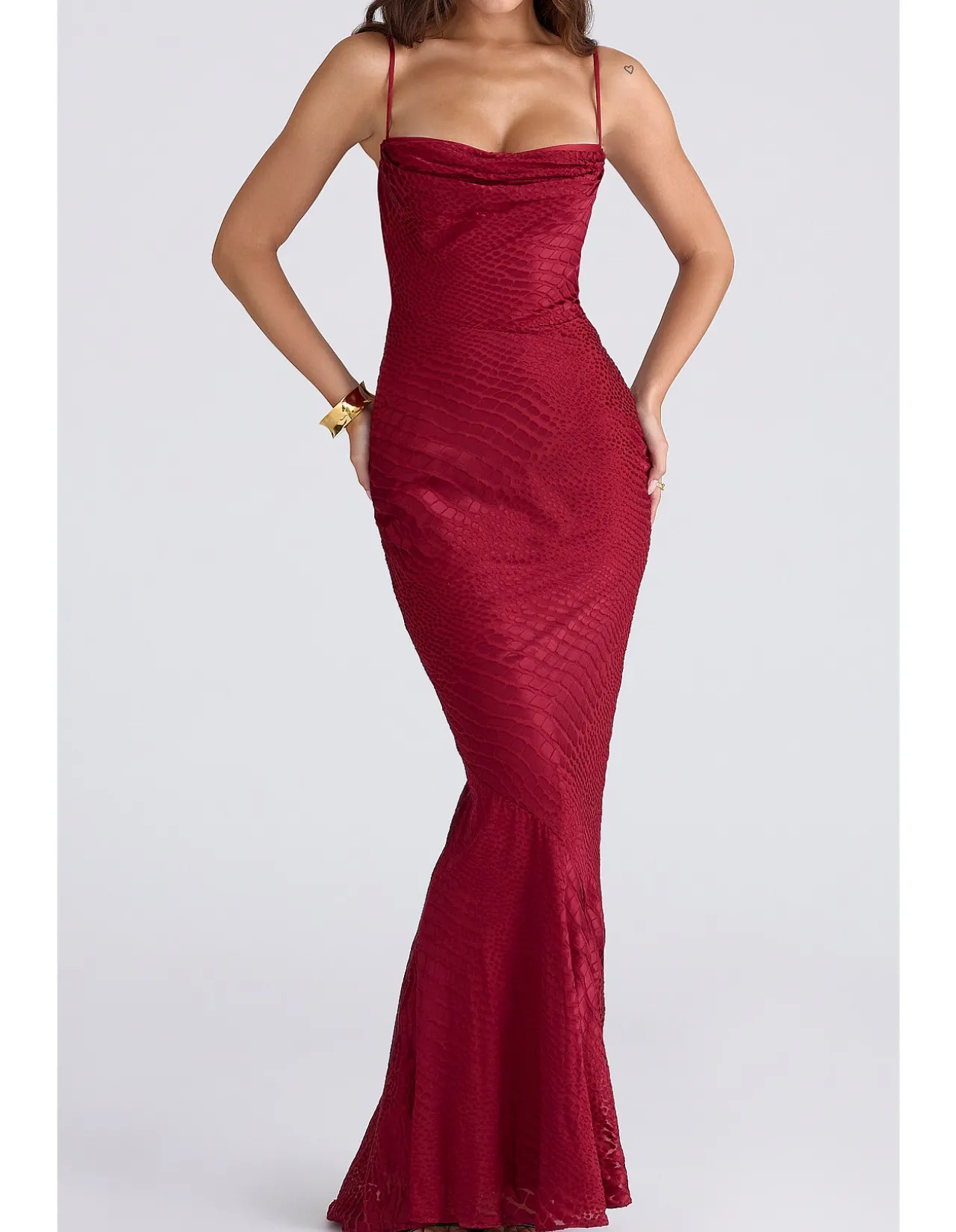 NALANI SATIN MAXI GOWN