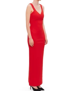 Nalani V-Neck Sleeveless Maxi Dress