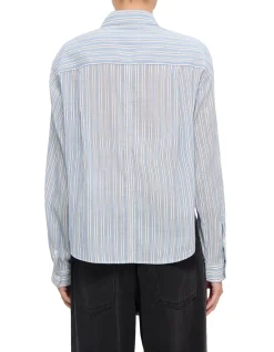 NATH TIE WAIST BU SHIRT