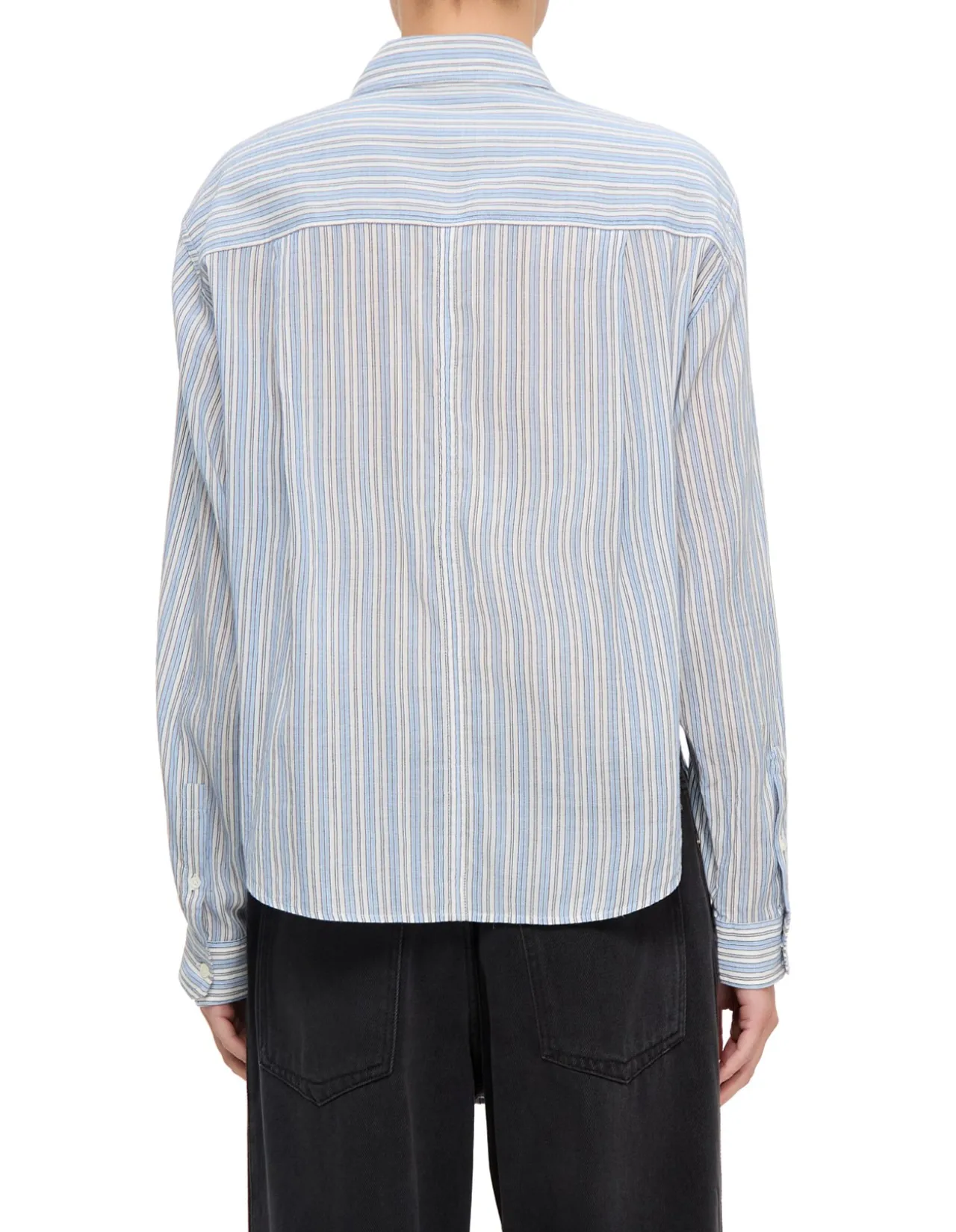 NATH TIE WAIST BU SHIRT