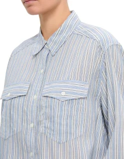 NATH TIE WAIST BU SHIRT