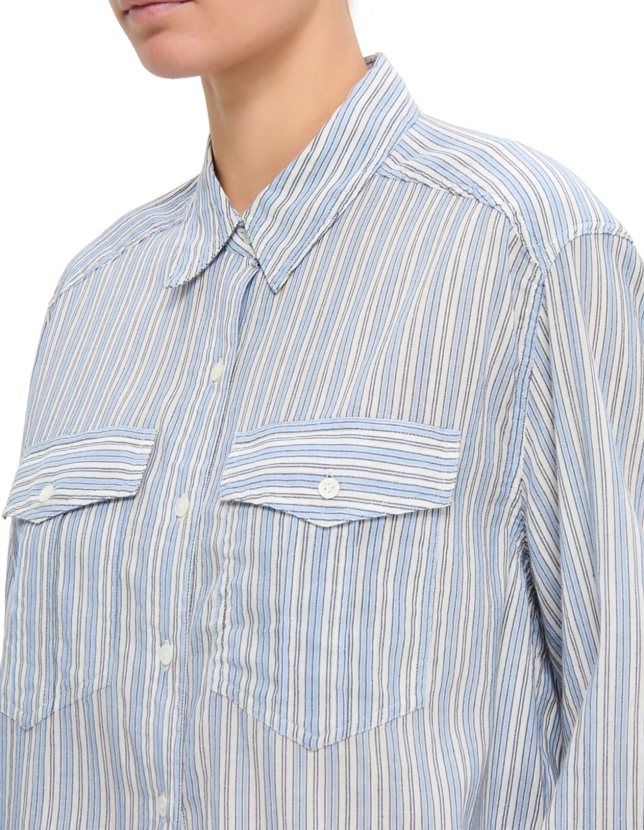 NATH TIE WAIST BU SHIRT