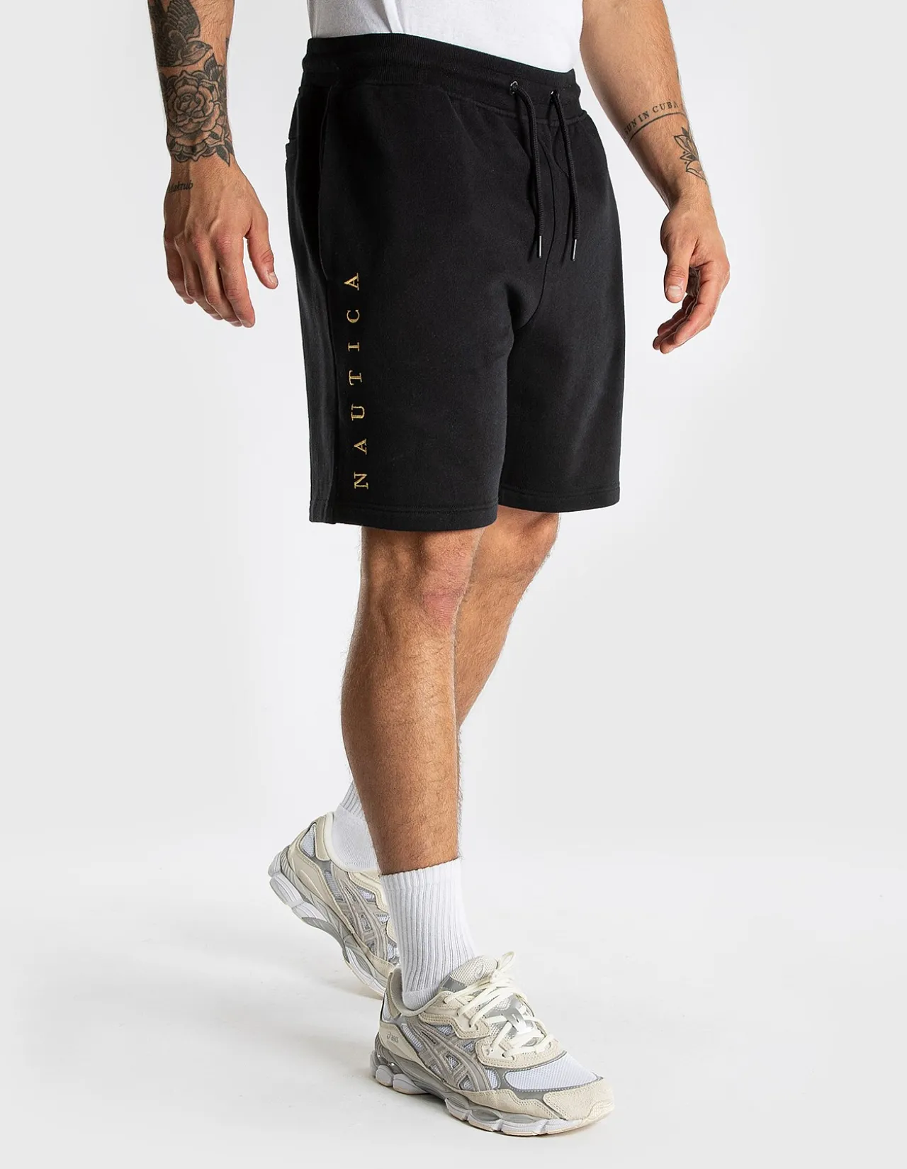 NAVIGATE COTTON FLEECE KNIT SHORT