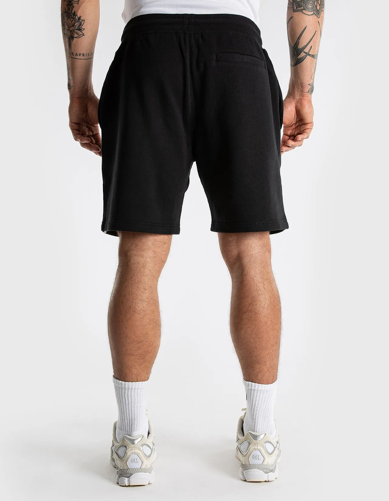 NAVIGATE COTTON FLEECE KNIT SHORT