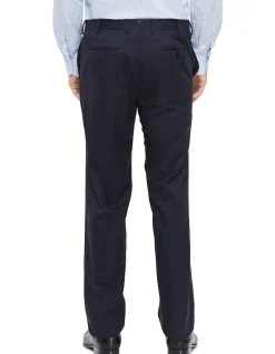 Navy Blue Lightweight Wool Suit