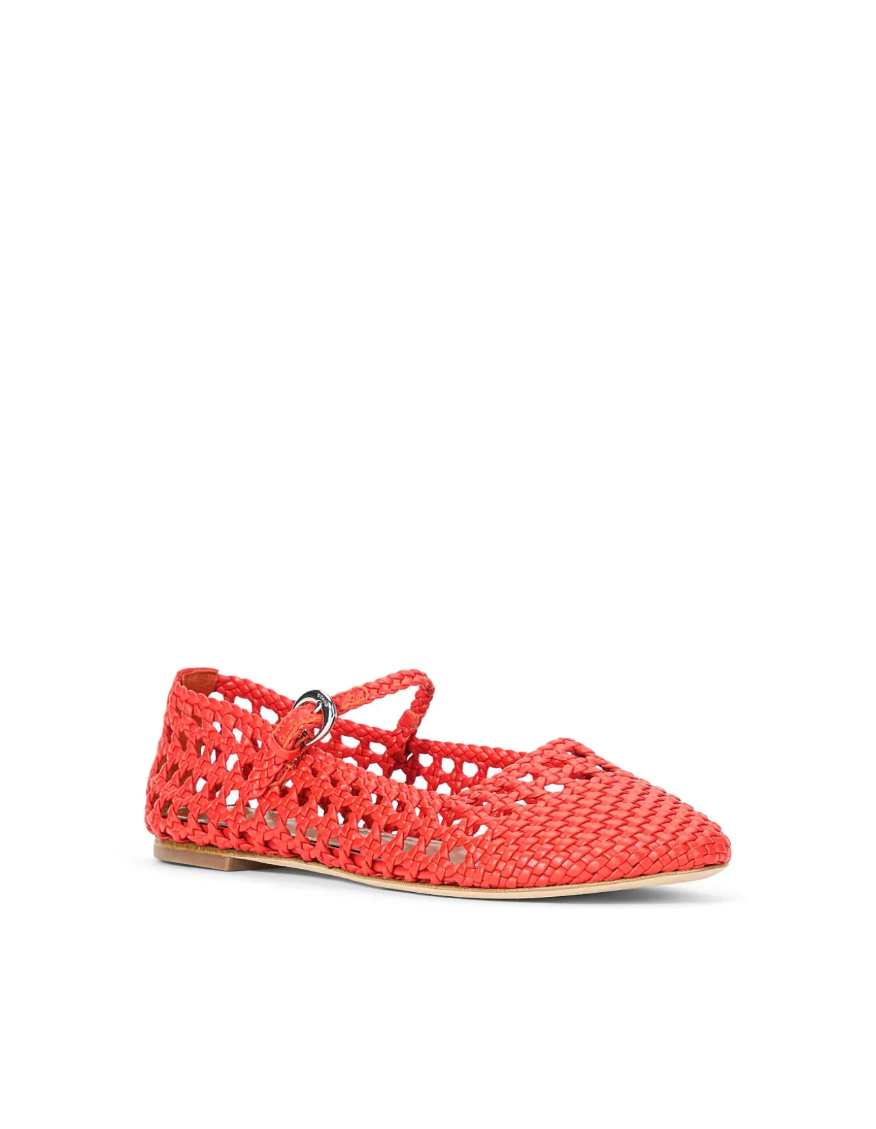 Nell Woven Mary Jane Flats
