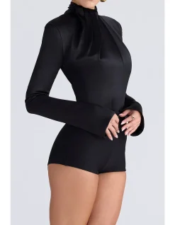 NENEH HIGH NECK LONG SLEEVE BODYSUIT