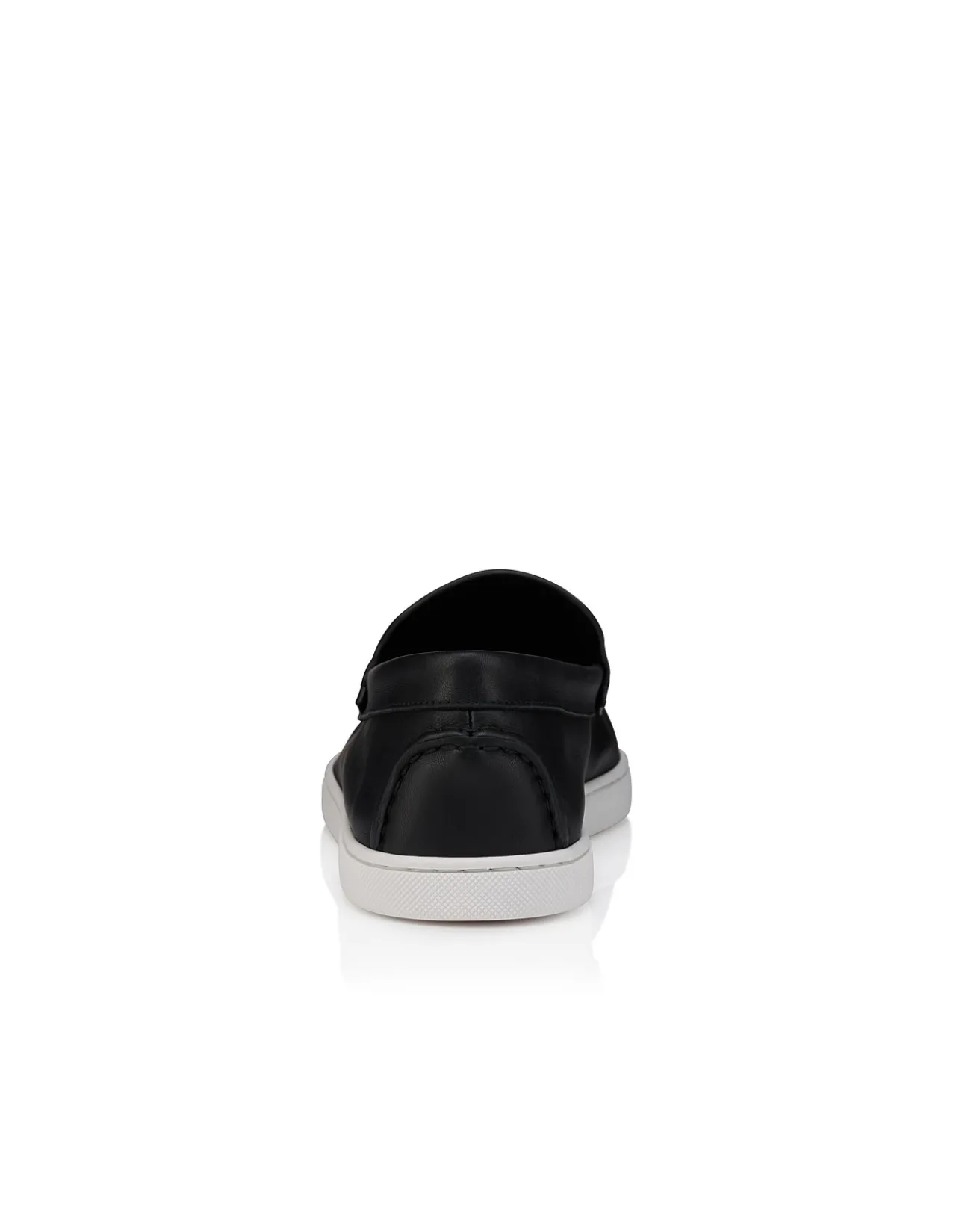 NEOCLBOAT FLAT CALF RETOURNE DS BLACK BOAT SHOES
