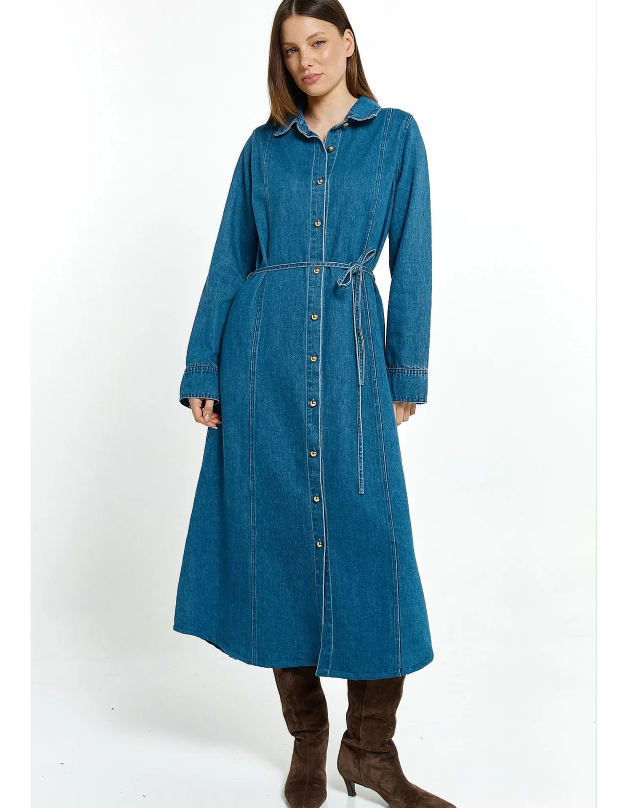 NICO DENIM DRESS