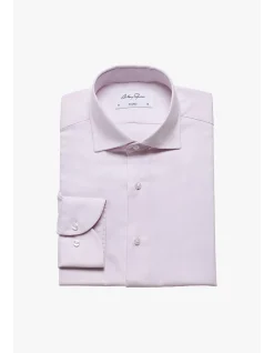 NIGEL FORMAL SHIRT - PINK TWILL