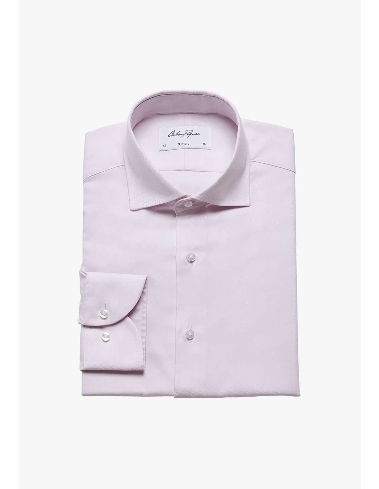 NIGEL FORMAL SHIRT - PINK TWILL