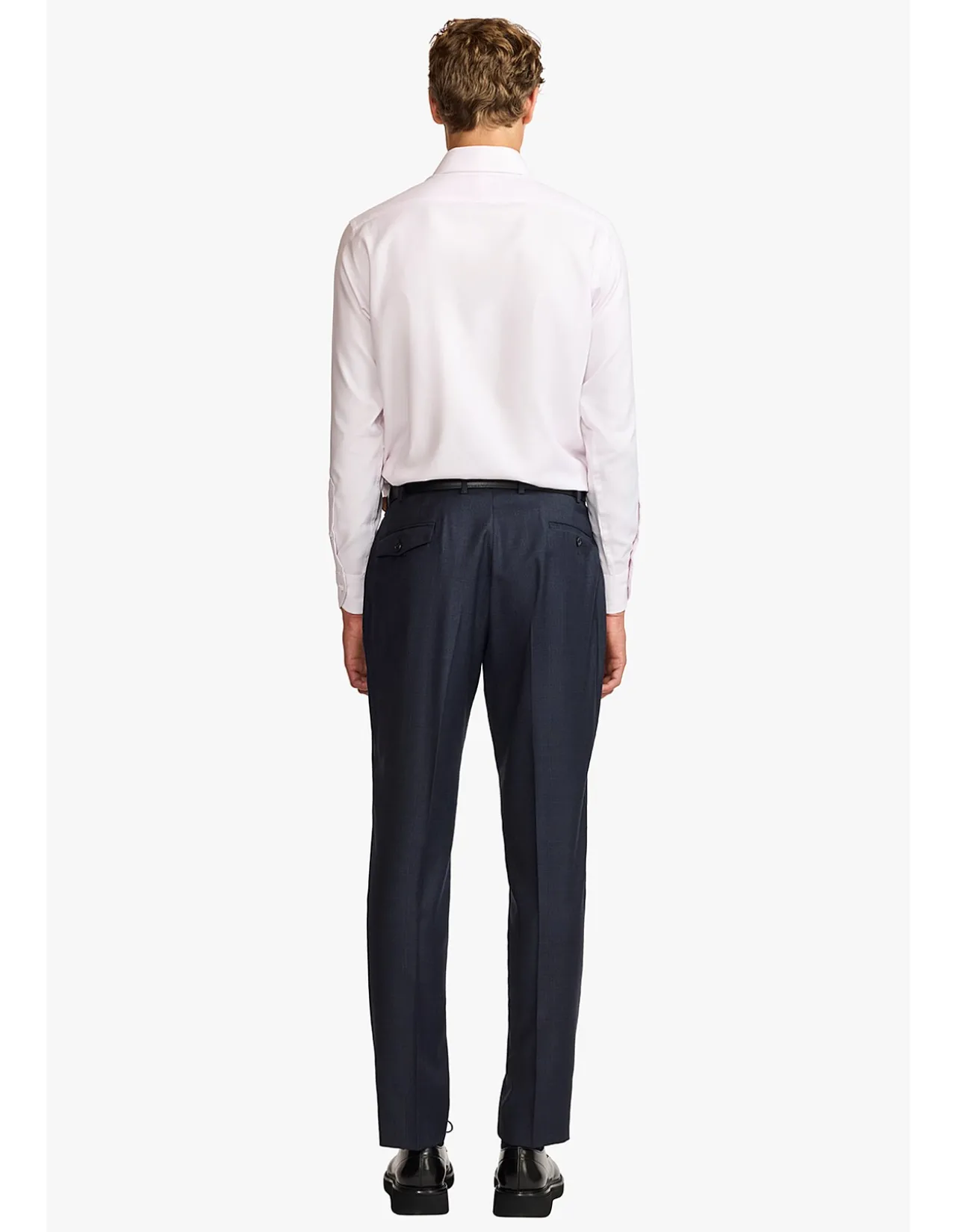 NIGEL FORMAL SHIRT - PINK TWILL