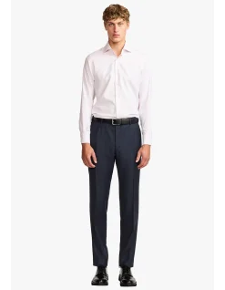 NIGEL FORMAL SHIRT - PINK TWILL
