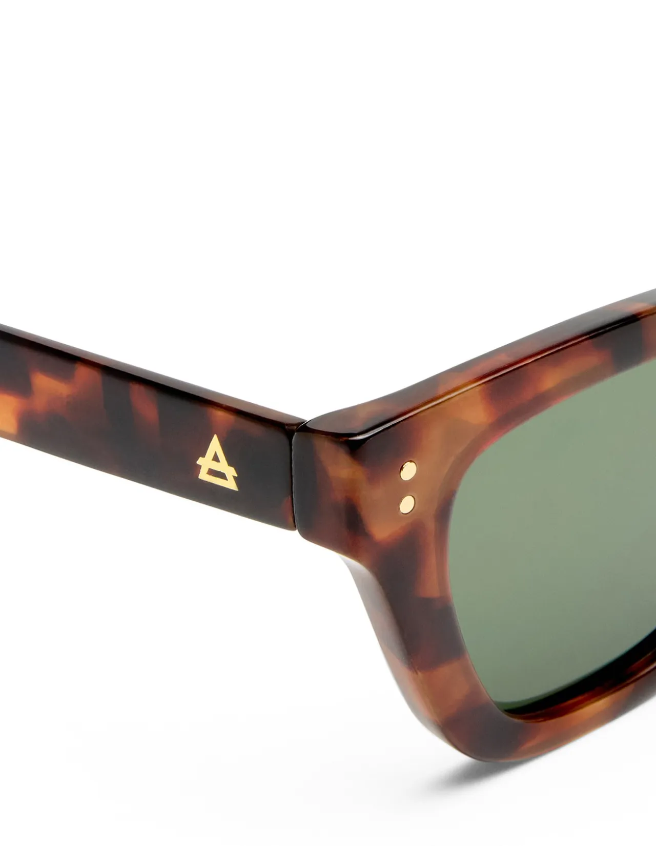 NIGHTGLOW DARK TORT CAT-EYE SUNGLASSES