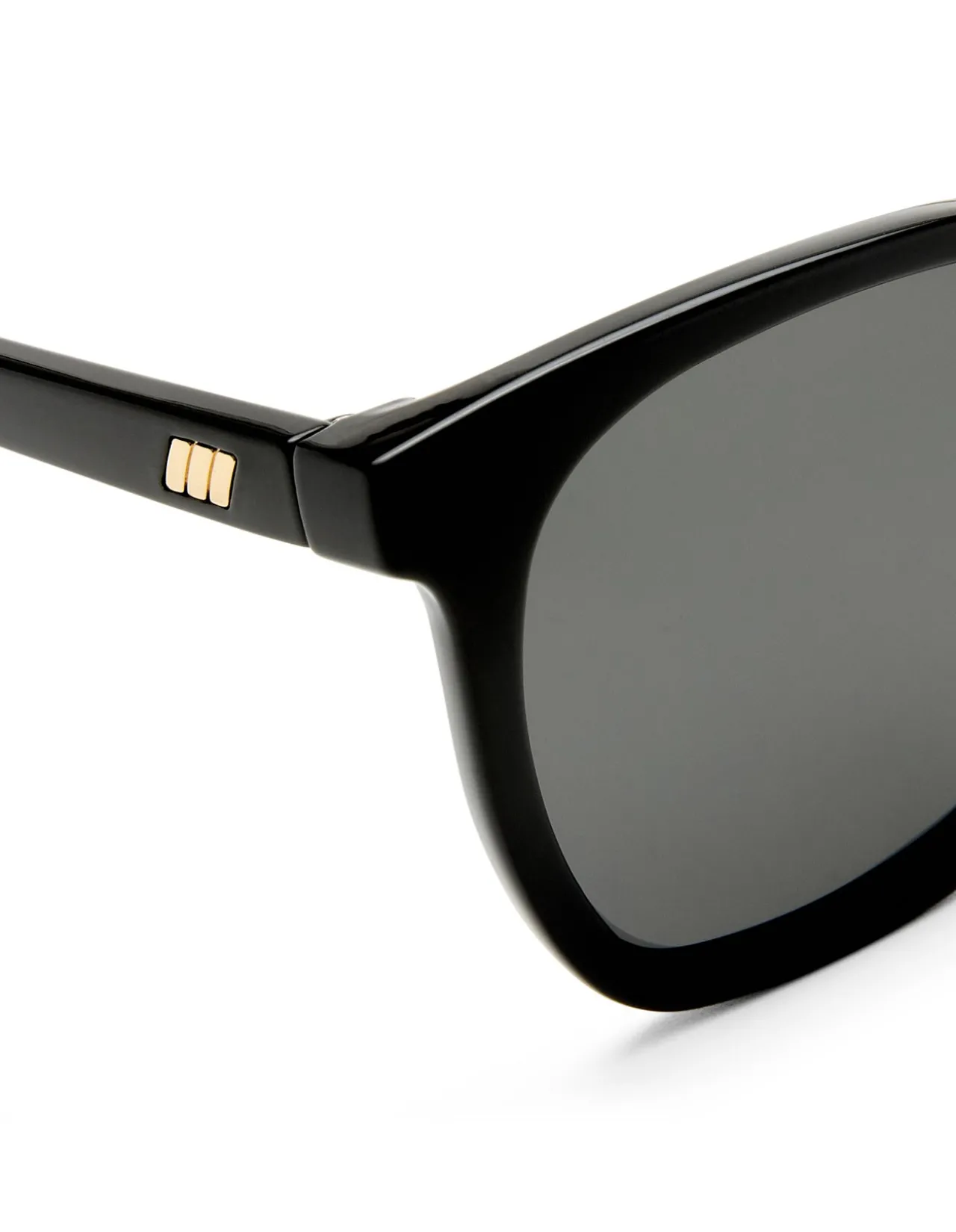 NIRVANA BLACK CAT-EYE SMOKE MONO POLARIZED SUNGLASSES