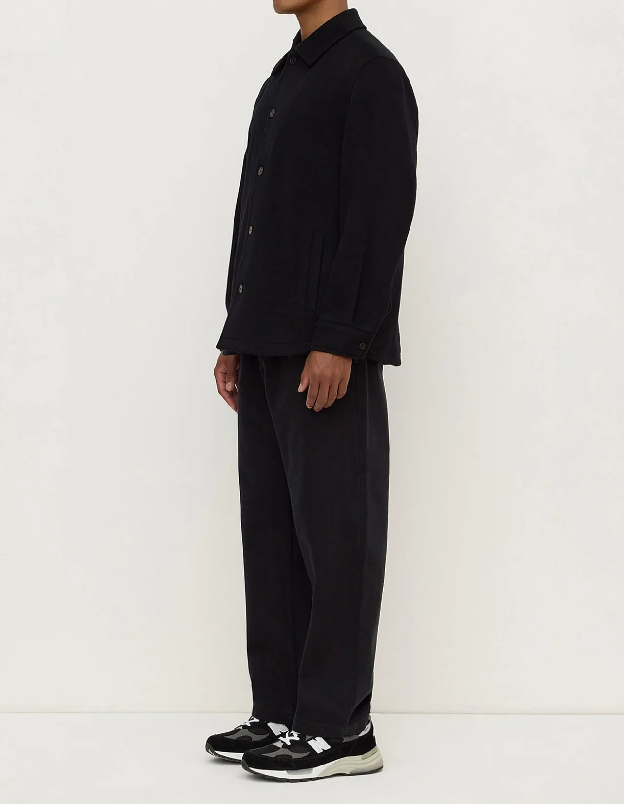 Noah Wool Jacket Black