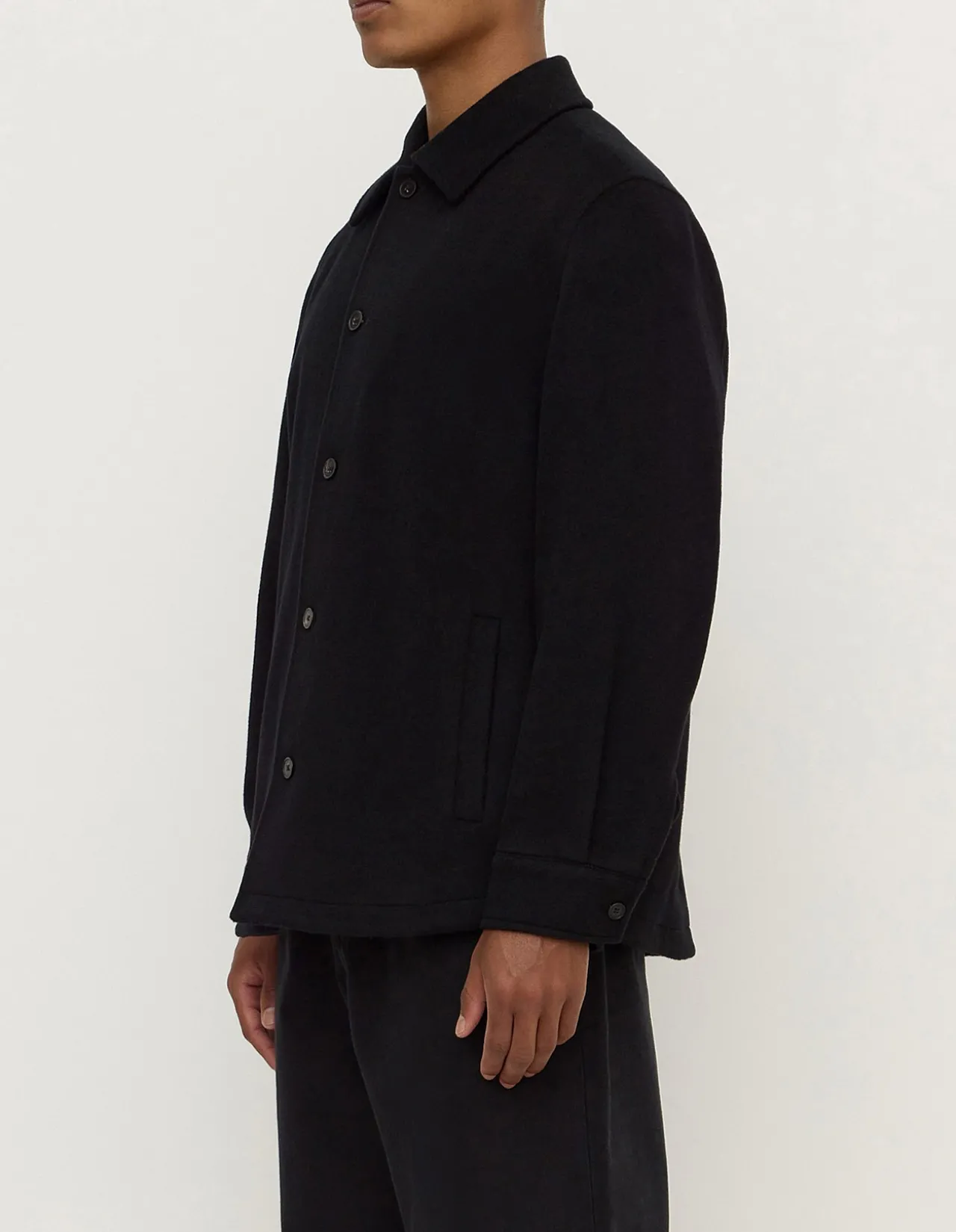 Noah Wool Jacket Black