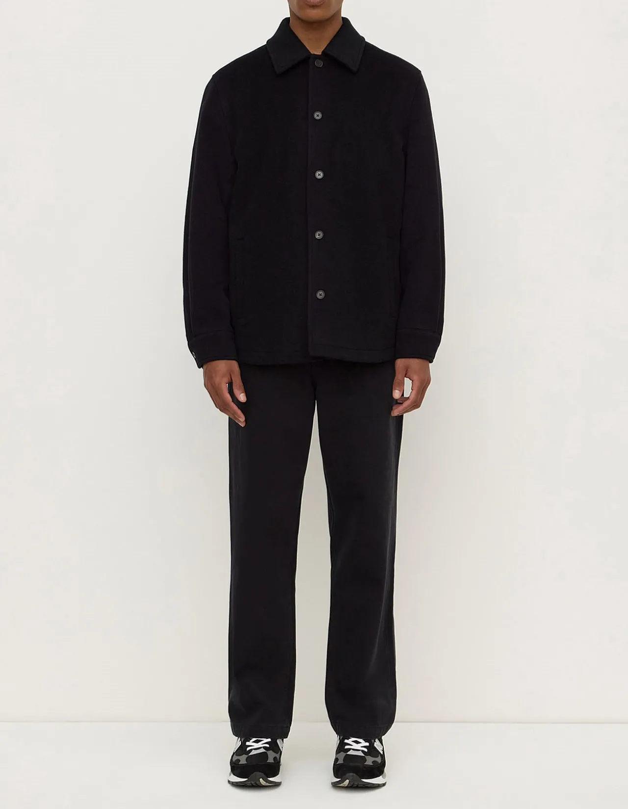 Noah Wool Jacket Black