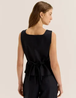 NORAH LINEN VEST