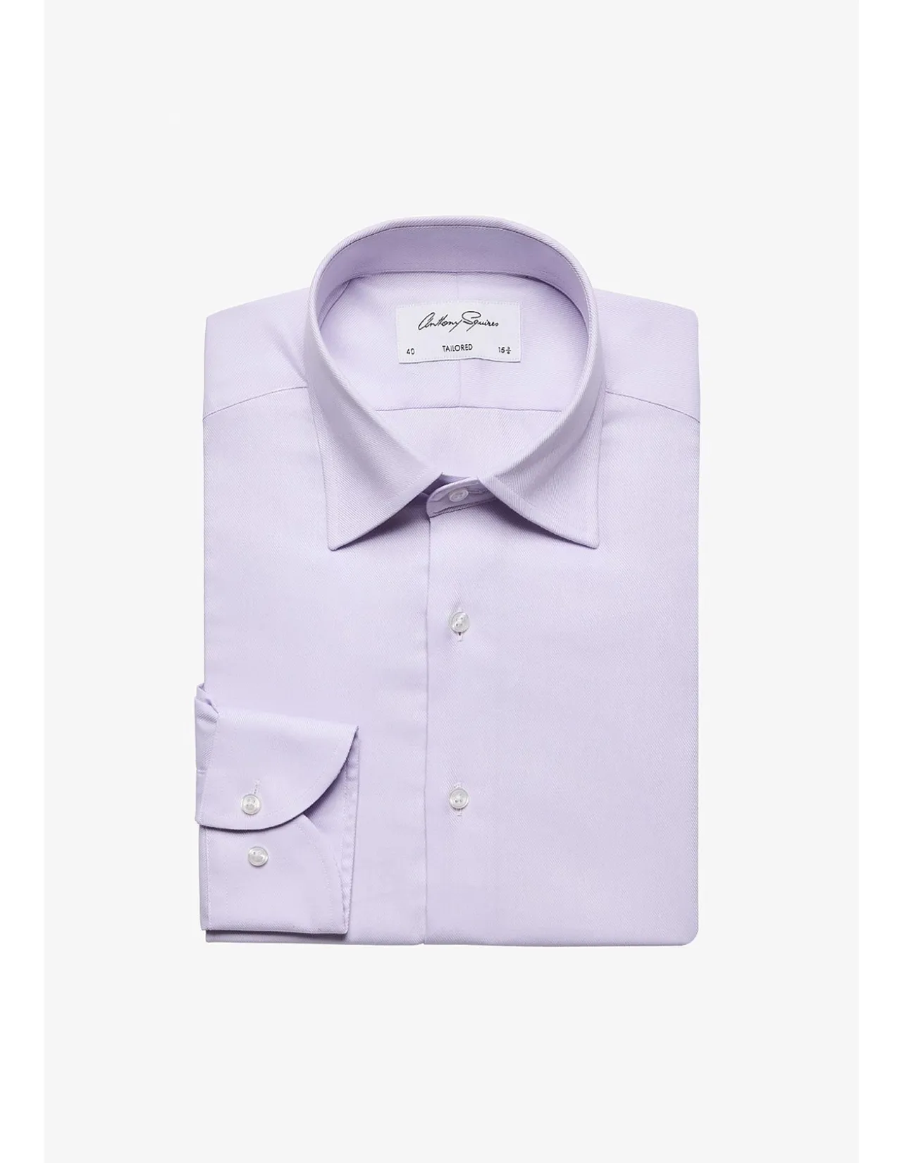 NORRIS FORMAL SHIRT - LILAC TWILL