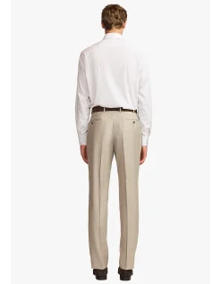 NORRIS FORMAL SHIRT - BROWN STRIPE