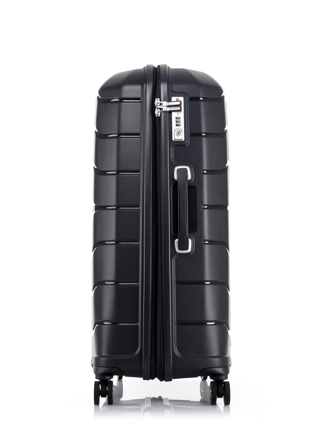 Oc2Lite 75cm Expandable Large Suitcase Black