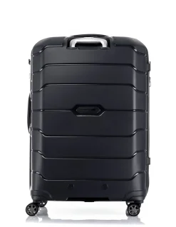 Oc2Lite 75cm Expandable Large Suitcase Black