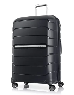 Oc2Lite 75cm Expandable Large Suitcase Black