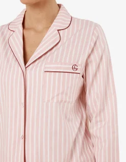 OCTAVIA COTTON STRIPED PJ SET
