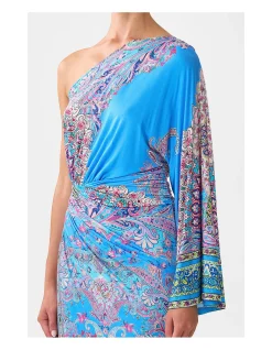ONE SHOULDER JERSEY DRESS