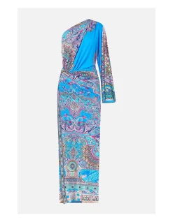 ONE SHOULDER JERSEY DRESS