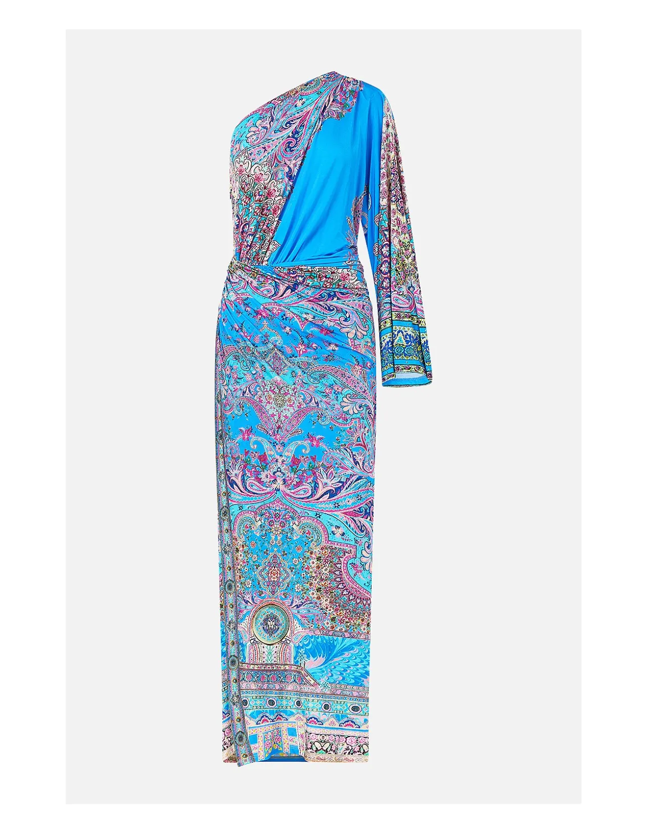 ONE SHOULDER JERSEY DRESS