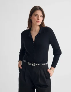 ONYX RIBBED BODYSUIT