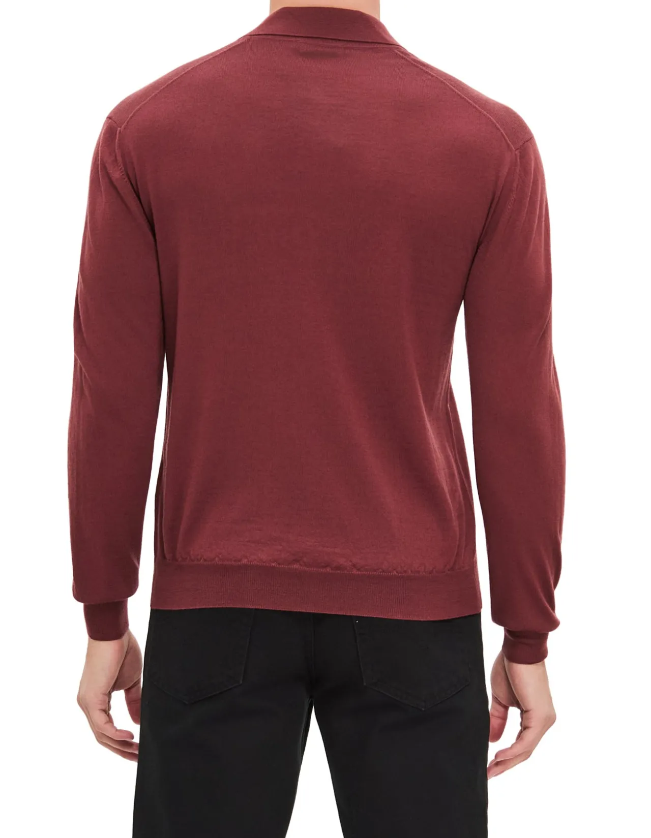 OPEN COLLAR RASATO SHIRT
