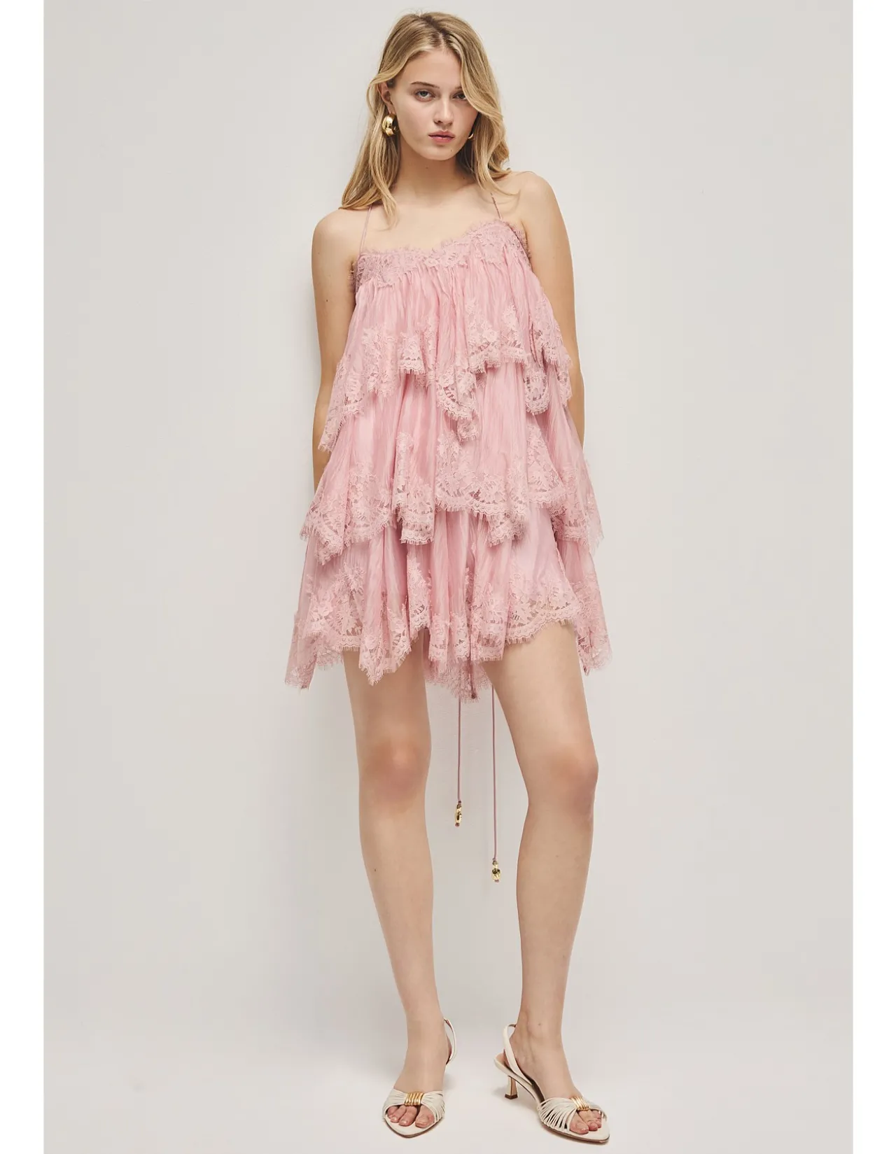 Ophelia Lace Mini Dress