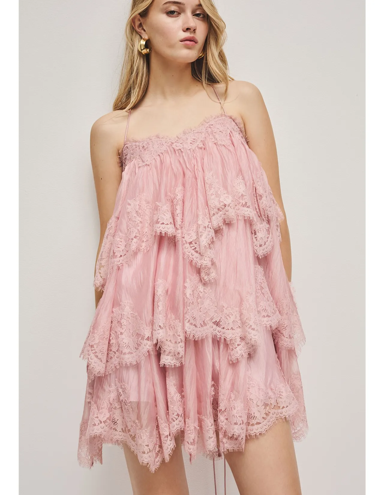 Ophelia Lace Mini Dress