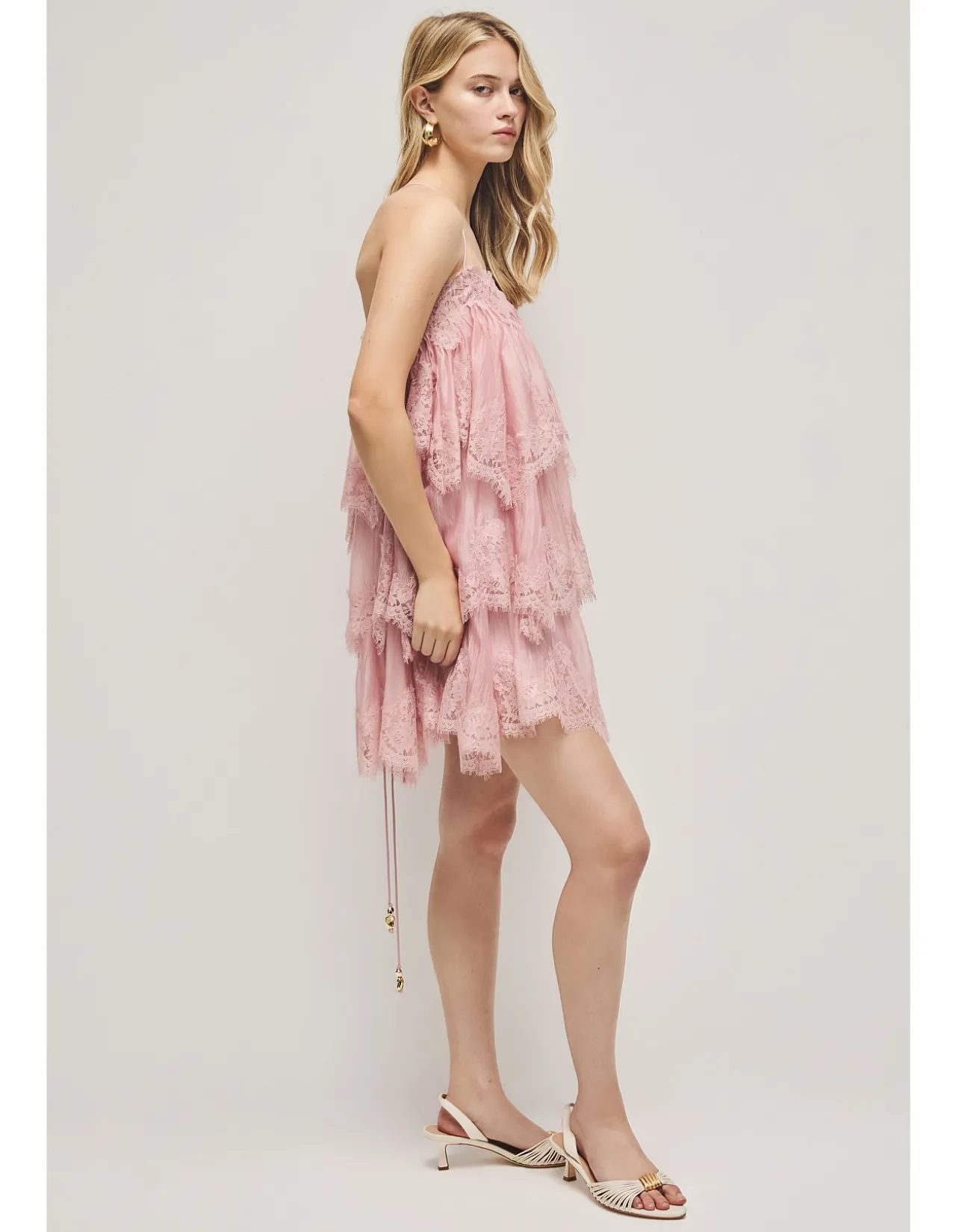 Ophelia Lace Mini Dress