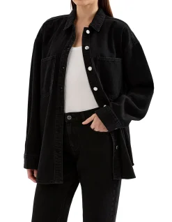 Organic Denim Overshirt